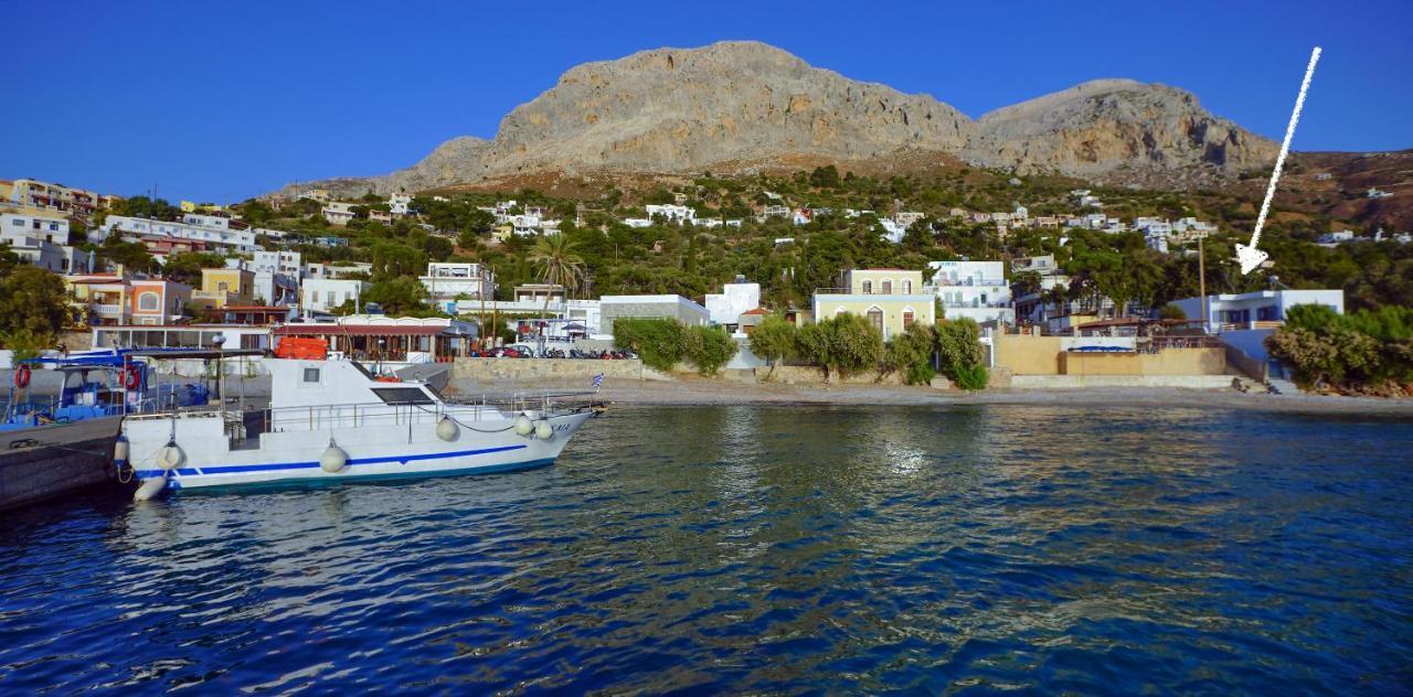 Villa Maria - Seashore Serenity Villa At Myrties Beach Kalymnos Экстерьер фото