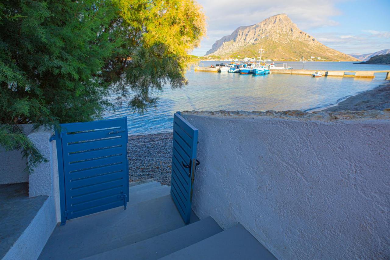 Villa Maria - Seashore Serenity Villa At Myrties Beach Kalymnos Экстерьер фото