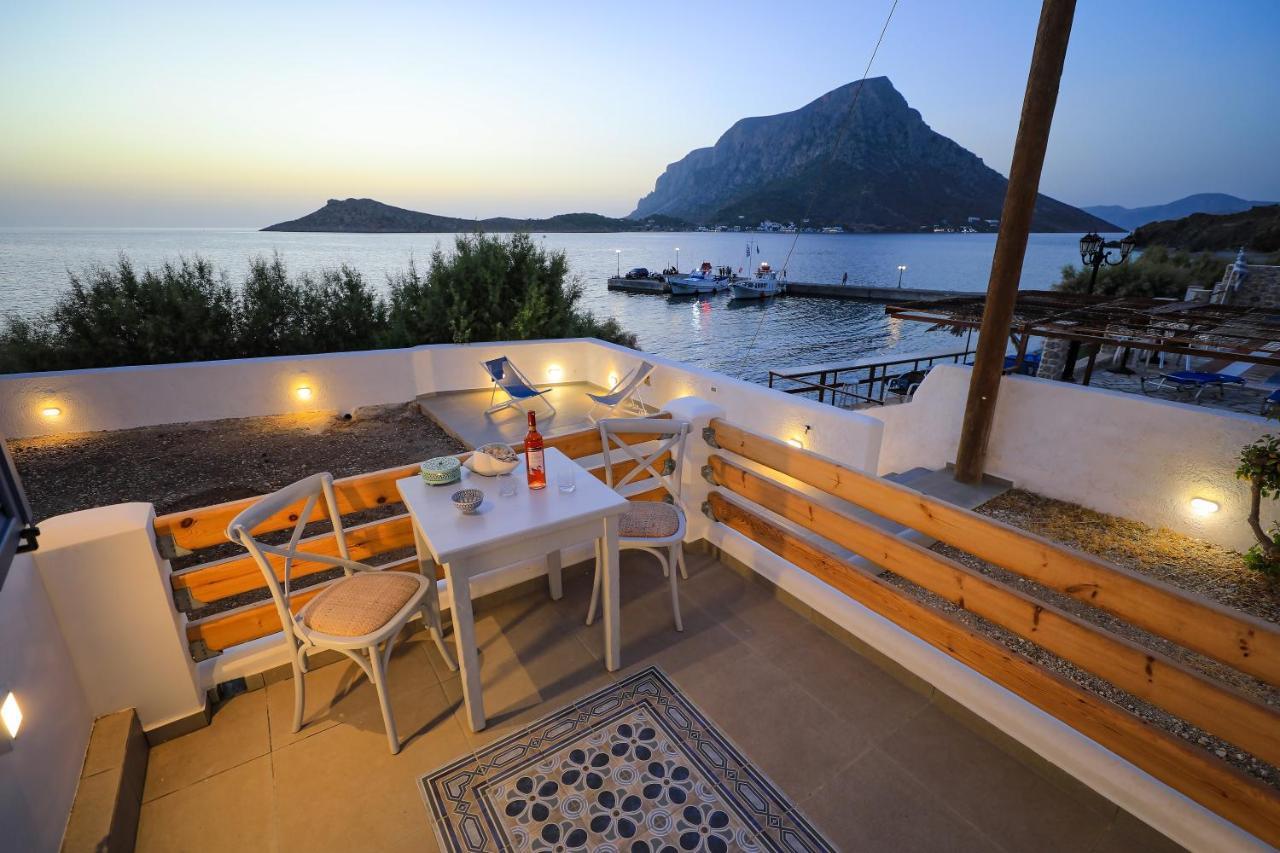 Villa Maria - Seashore Serenity Villa At Myrties Beach Kalymnos Экстерьер фото