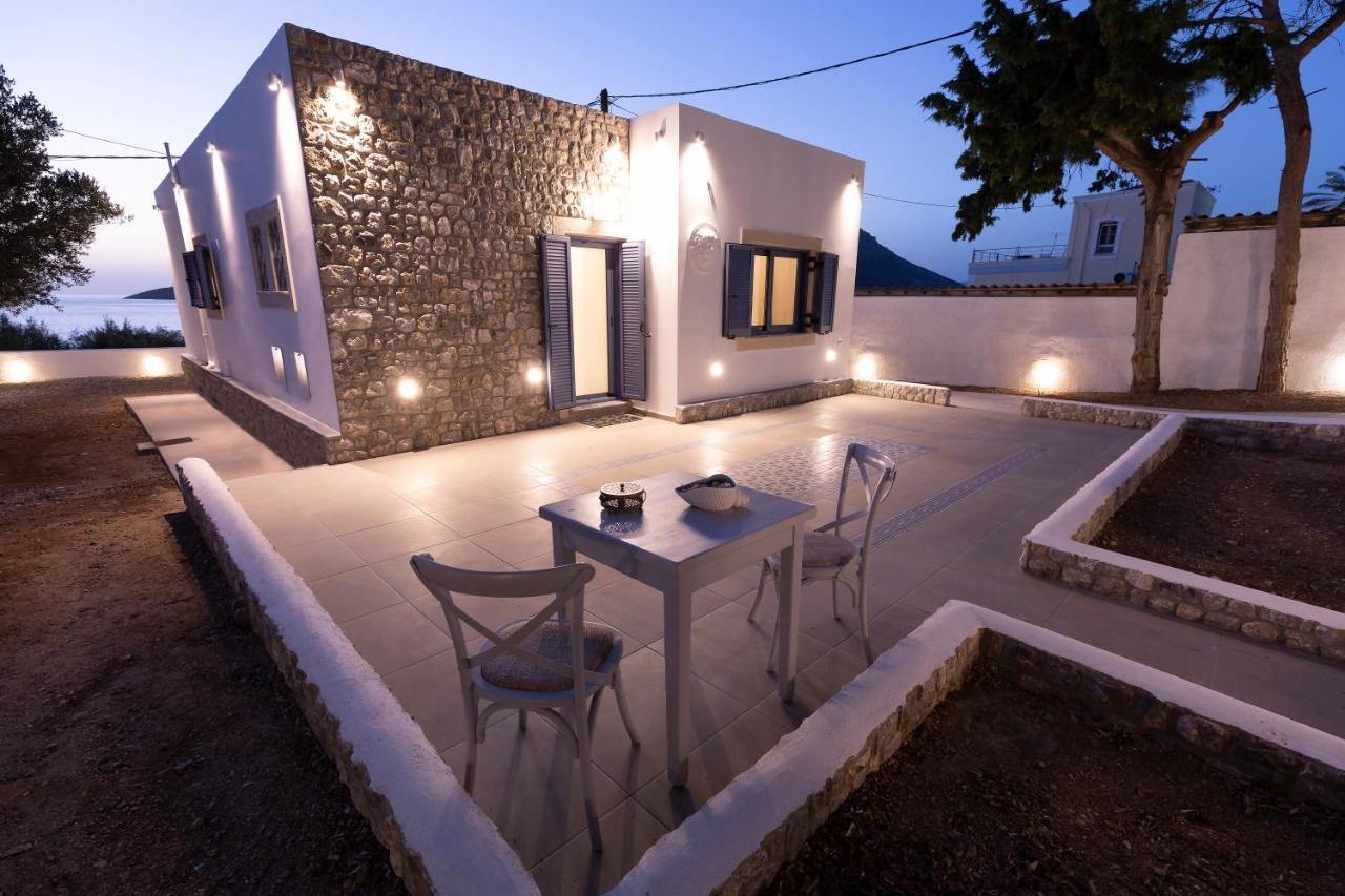 Villa Maria - Seashore Serenity Villa At Myrties Beach Kalymnos Экстерьер фото
