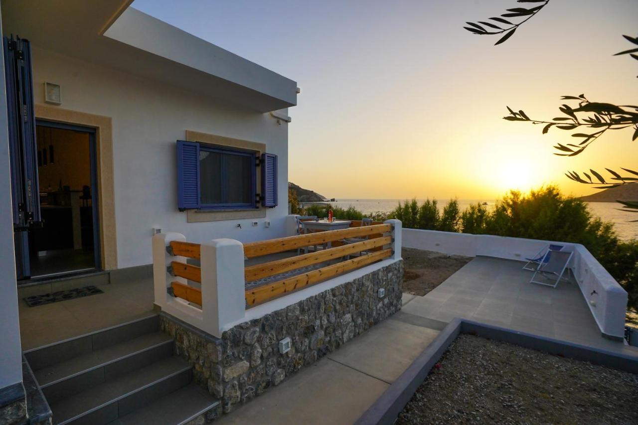 Villa Maria - Seashore Serenity Villa At Myrties Beach Kalymnos Экстерьер фото